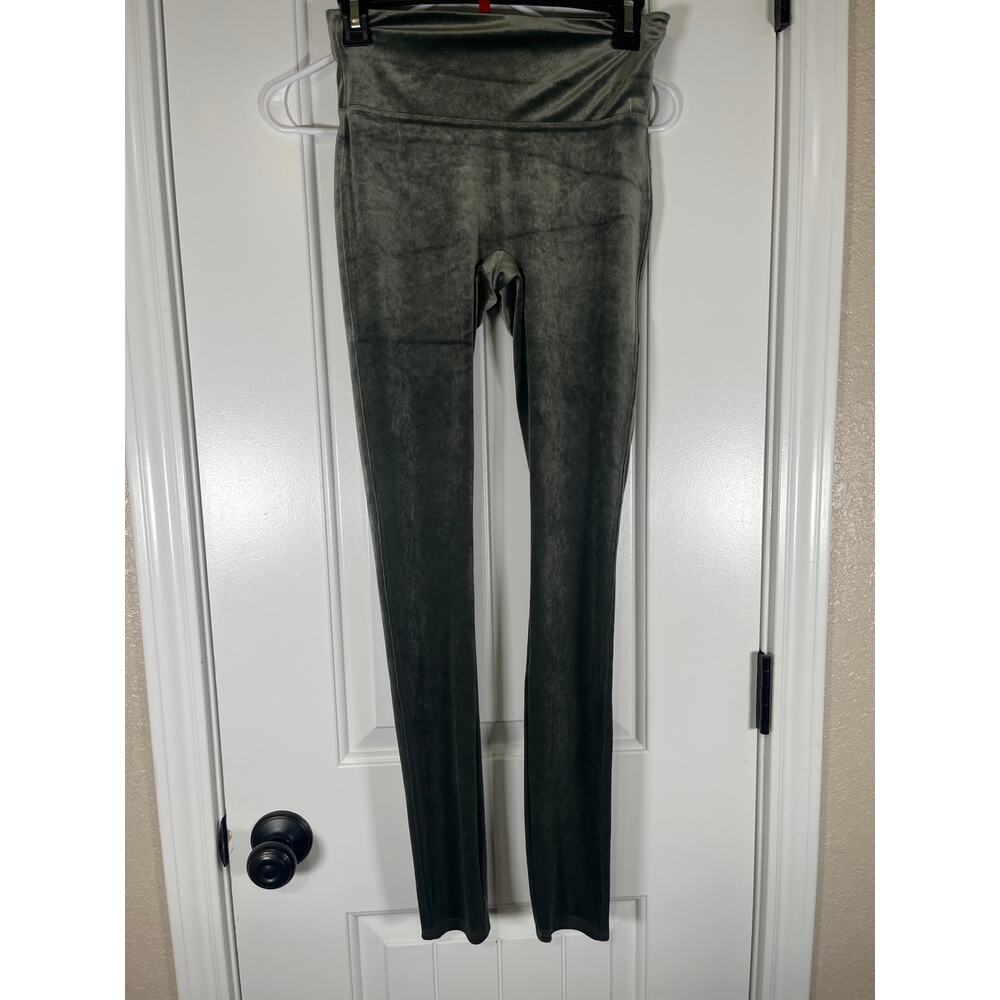 GREEN FELT LEGGING